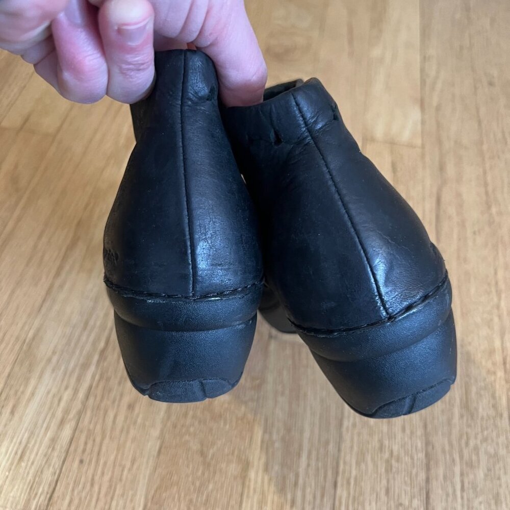 Patagonia Better Clog Black Leather Ankle Boots Women's US Size 7 Eu 38 - Picture 7 of 11
